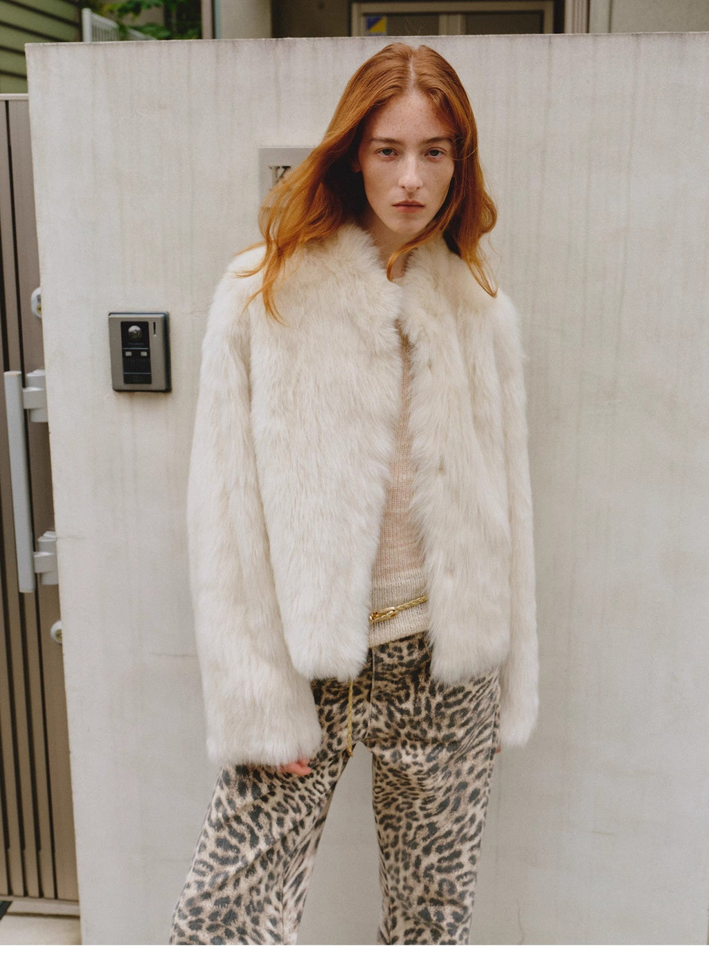 "Healing Eros"Tuscany sheepskin fur coat winter