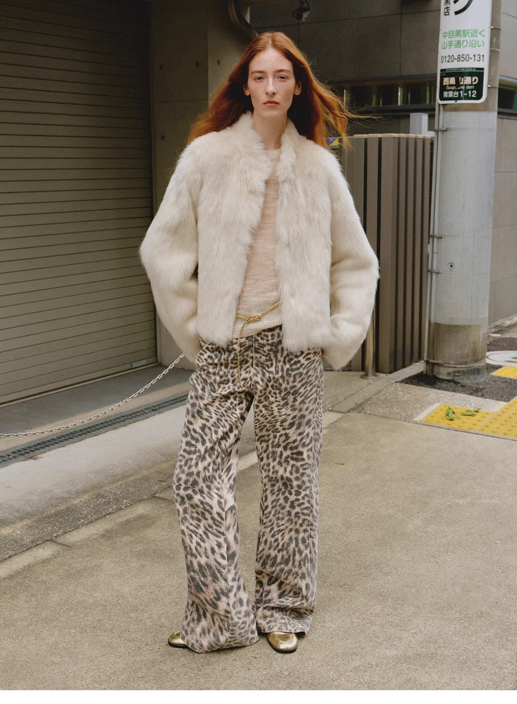 "Healing Eros"Tuscany sheepskin fur coat winter