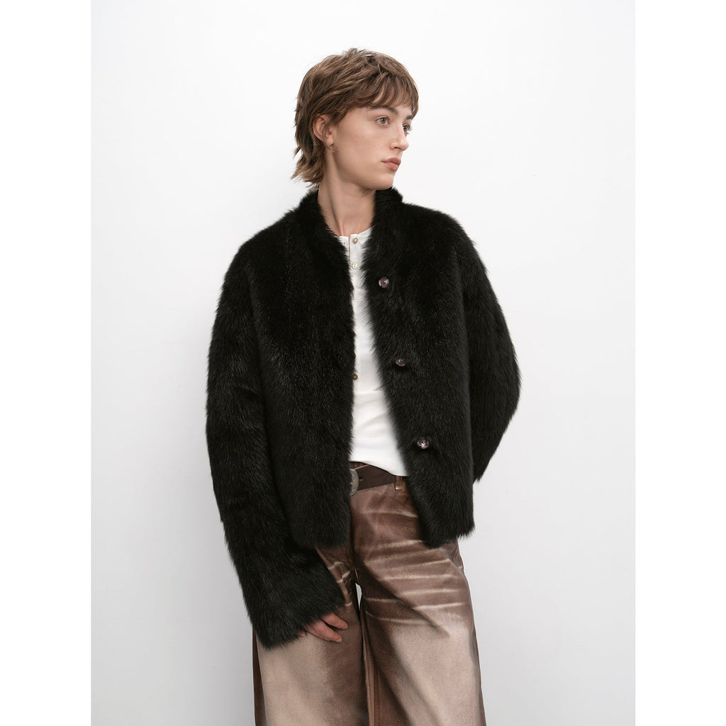 "Healing Eros"Tuscany sheepskin fur coat winter